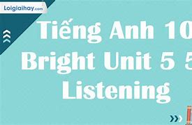 Anh Văn Bright 10