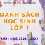 Danh Sách Học Sinh Uwc