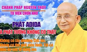 Phật Adida Có Thật Không