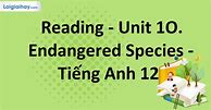 Tiếng Anh Unit 10 Lớp 12 Sách Cũ